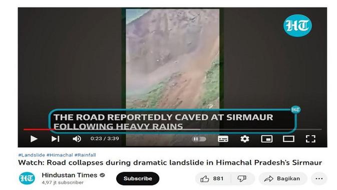 <p>Gambar Tangkapan Layar Video dari Channel YouTube Hindustan Times.</p>