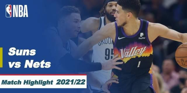 VIDEO: Highlights NBA, Phoenix Suns Raih Kemenangan atas Brooklyn Nets 121-111