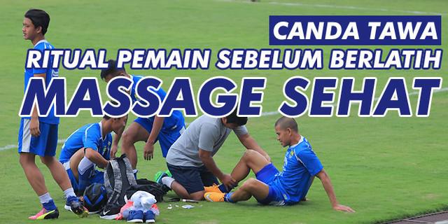 VIDEO: Ritual Unik Persib Bandung Sebelum Jalani Sesi Latihan