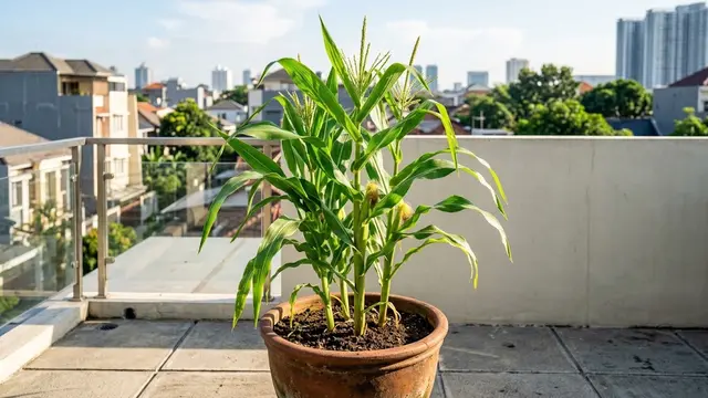 Letakkan Pot di Tempat yang Terkena Sinar Matahari Langsung