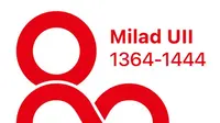 Logo Milad ke-80 UII