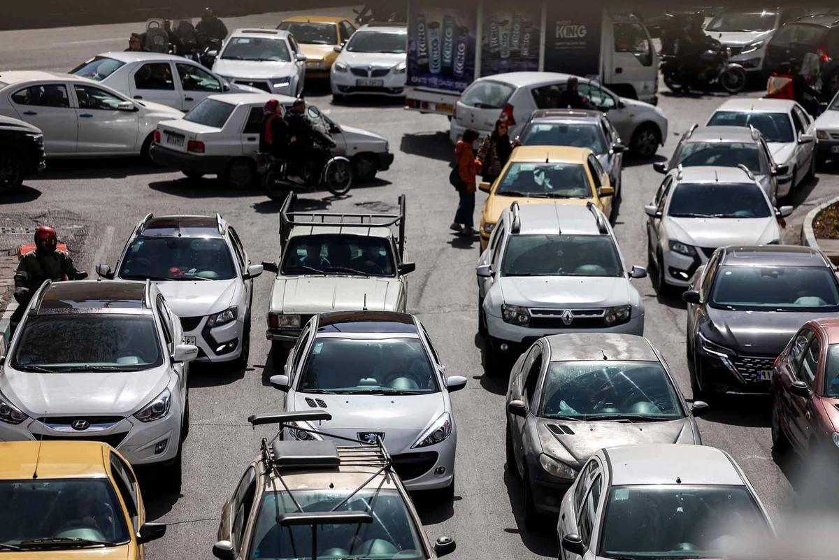 FOTO: Situasi Terkini Teheran Pascaserangan Militer Israel