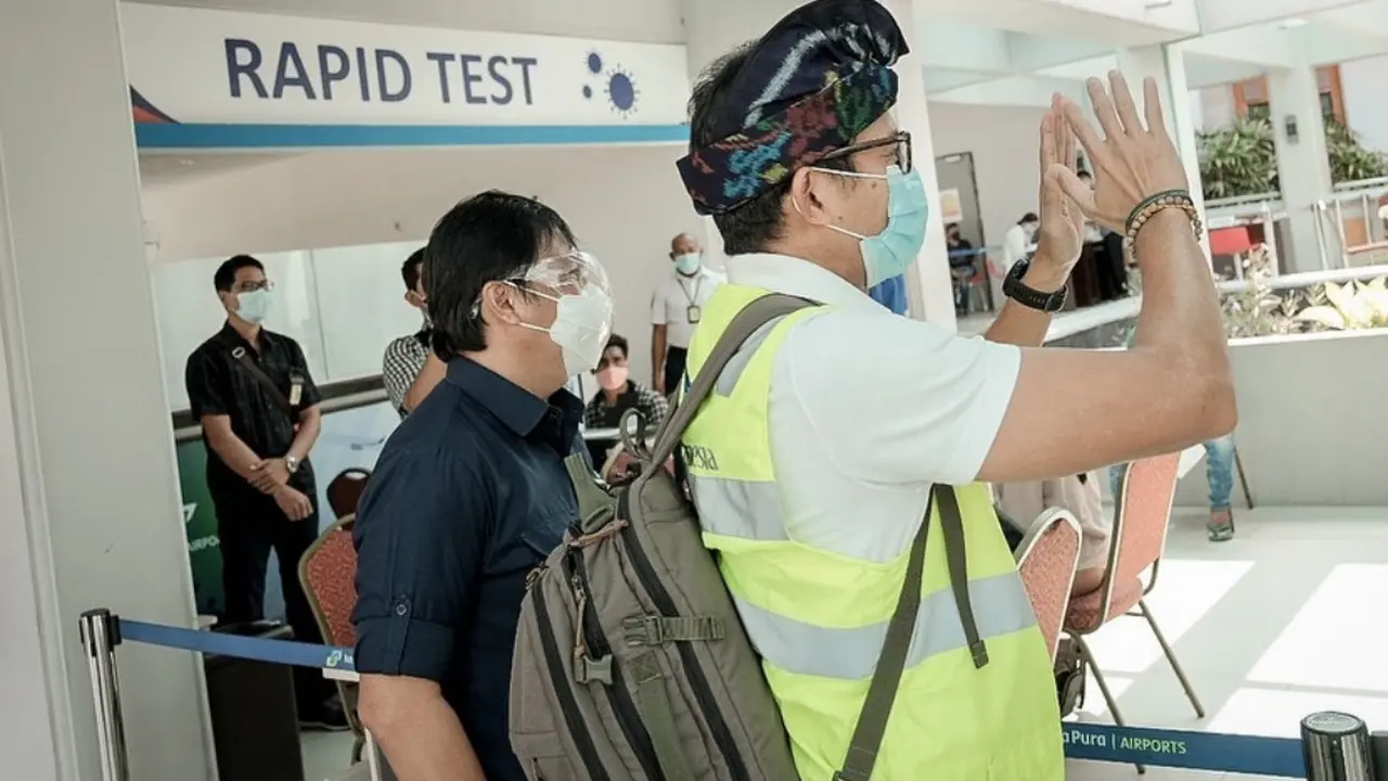Menparekraf Sandiaga Uno kunjungan ke Bali (Foto: Istimewa)