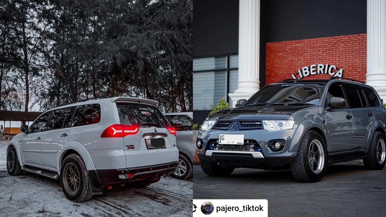 10 Potret Modifikasi Mitsubishi Pajero Sport, Tampilkan Keganasan Sang Cumi Darat
