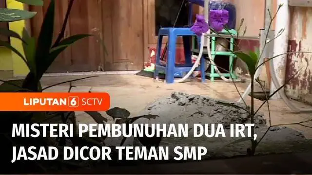 Motif pembunuhan dua perempuan yang jasadnya dicor di dalam rumah kontrakan, Bekasi, Jawa Barat, masih terus didalami polisi. Namun belakangan diketahui terduga pelaku dan korban merupakan teman SMP dan menjalin kerja sama bisnis.