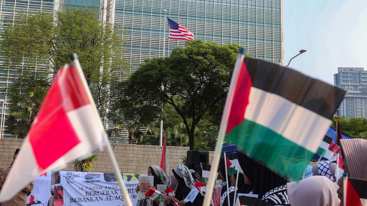 Mengenang Tragedi Al Aqsa, AWG Gelar Aksi di Depan Kedubes AS