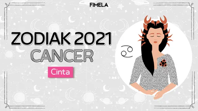 ilustrasi zodiak Cancer 2021/copyright by FIMELA.com