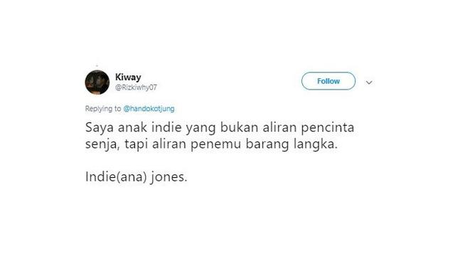7 Macam Anak Indie ala Netizen