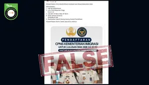 Hoaks Catut Kementerian Imigrasi Beredar di Media Sosial, Simak Faktanya