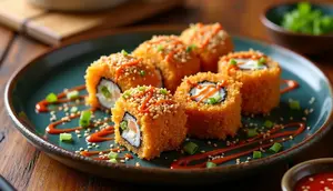 Resep Sushi Geprek Renyah dan Pedas ala Rumahan