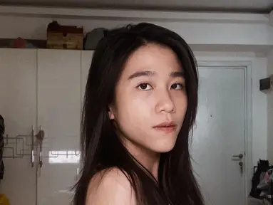Begini potret Brigitta Cynthia tanpa makeup. (FOTO: instagram.com/gigigitch)