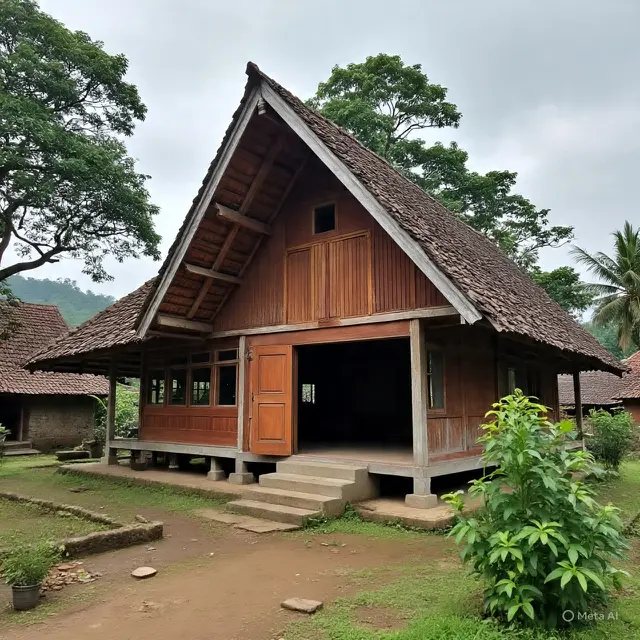9 Desain Rumah Kampung dengan Konsep Semi Outdoor Cocok Buat Iklim Tropis