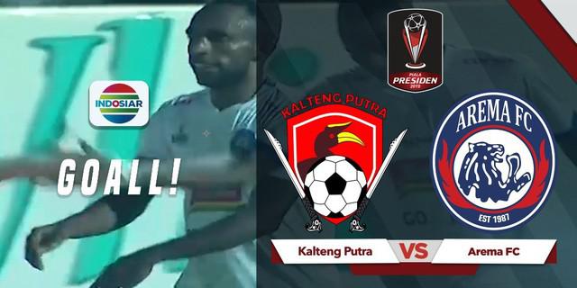 VIDEO: Gesitnya Rik Kayame yang Membuat Bek Kalteng Putra Kelimpungan