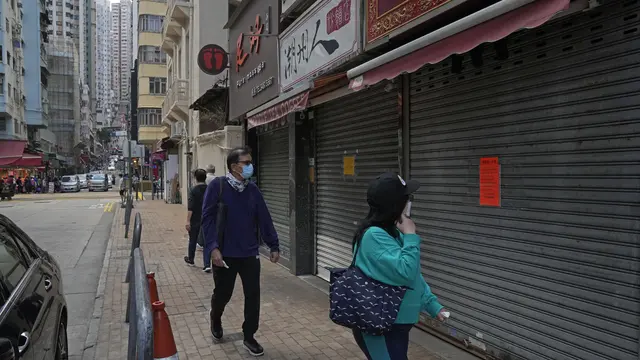Kasus Covid-19 di Hong Kong Belum Capai Puncak
