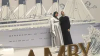 Aurel Hermansyah Digandeng Klamby Rilis Scarf Terinspirasi Titanic. (Liputan6.com/Putu Elmira)