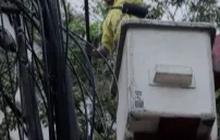 Menjuntai hingga Jerat Leher Pemotor, Kabel Fiber Optik Bali Towerindo di Jalan Antasari Bakal Diputus