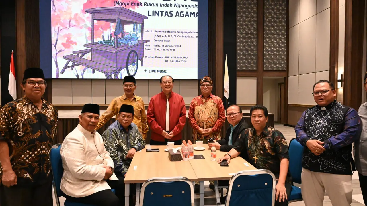 Wakil Ketua Umum MUI KH Marsudi Syuhud mengatakan, pihaknya bersama kelompok organisasi lintas keumatan menggagas kegiatan Ngopi Enak Rukun Indah Ngangenin atau yang disingkat Ngeriung (Istimewa)
