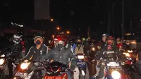 Ribuan Pemudik Bermotor Padati Jalur Kali Malang Bekasi