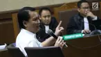 Terpidana suap pengadaan satelit monitoring Bakamla, Fayakhun Andriadi saat menjadi saksi pada sidang dugaan suap penambahan anggaran pengadaan satelit monitoring dan drone Bakamla dengan terdakwa Erwin Syaaf Arief, Pengadilan Tipikor, Jakarta, Kamis (22/8/2019). (Liputan6.com/Helmi Fithriansyah)