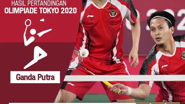 Pertandingan Sengit 3 Set Mampu di Taklukan The Daddies M. Hasan dan Hendra Setiawan Hingga Lolos ke Semifinal Olimpiade Tokyo 2020