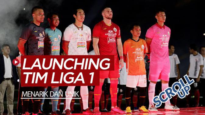 berita unik 2020 VIDEO Launching Menarik dan Unik 3 Tim Liga 1 2020 