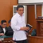 Terdakwa kasus pembunuhan Brigadir Yosua Hutabarat atau Brigadir J, Ferdy Sambo saat mengikuti sidang lanjutan di Pengadilan Negeri Jakarta Selatan, Jakarta, Selasa (13/12/2022). Sidang tersebut beragendakan mendengarkan kesaksian tiga orang saksi yakni Richard Eliezer, Ricky Rizal, dan Kuat Ma'ruf. (Liputan6.com/Faizal Fanani)