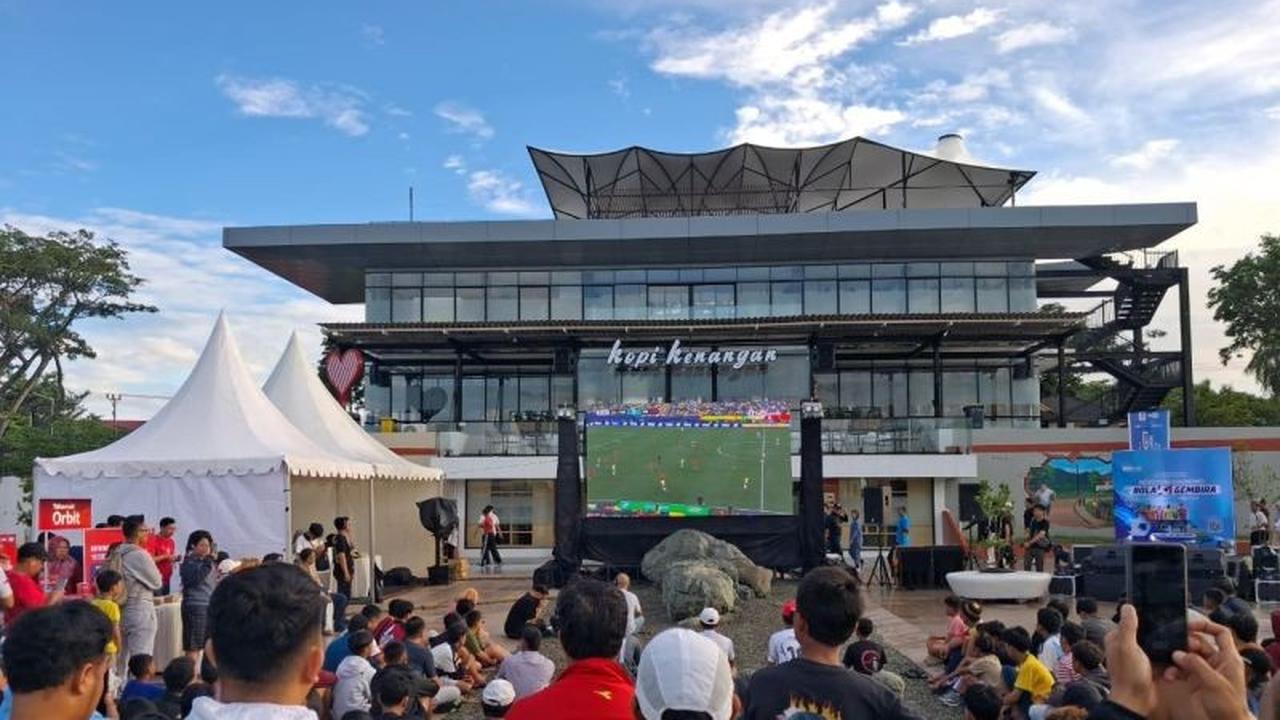 Ratusan Warga Antusias Ikuti Nobar Piala Dunia 2026 Palu yang Digelar TVRI Sulawesi Tengah