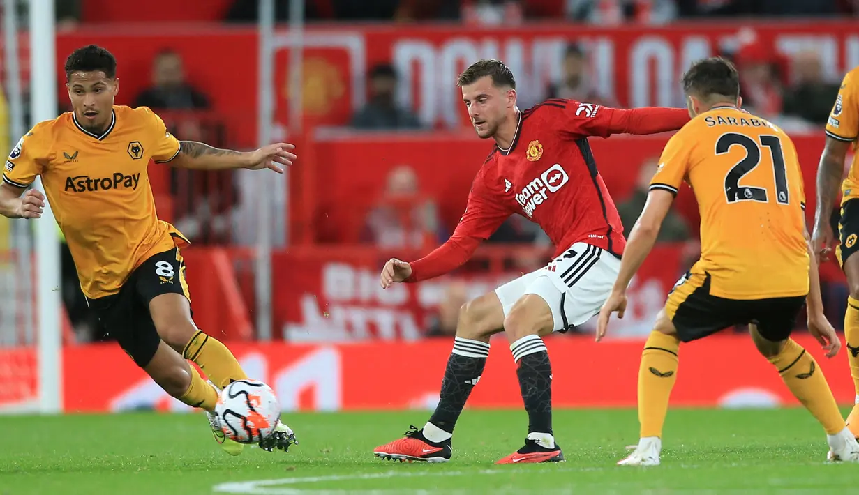 MU menang dengan skor tipis 1-0. (Lindsey Parnaby / AFP)