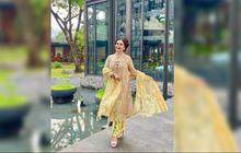 10 Potret Cantik Bella Saphira di Momen Hari Kebaya Nasional, Tampil Bak Model saat Acara Peragaan Busana