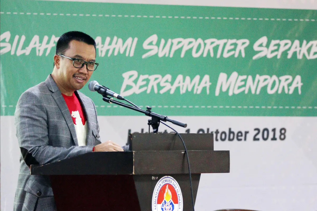 Bersama PSSI, Menpora Bahas Perdamaian Suporter Sepak Bola Indonesia