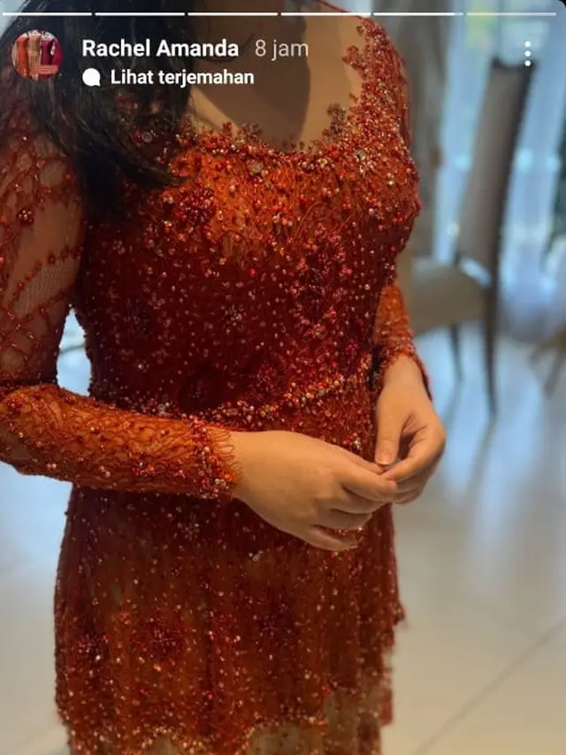 Anggunnya Rachel Amanda Saat Menikah, Berbusana Adat Jawa Tanpa Paes