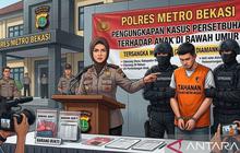 Polres Metro Bekasi Ungkap Kasus Persetubuhan Anak di Bawah Umur oleh Pembina Pramuka