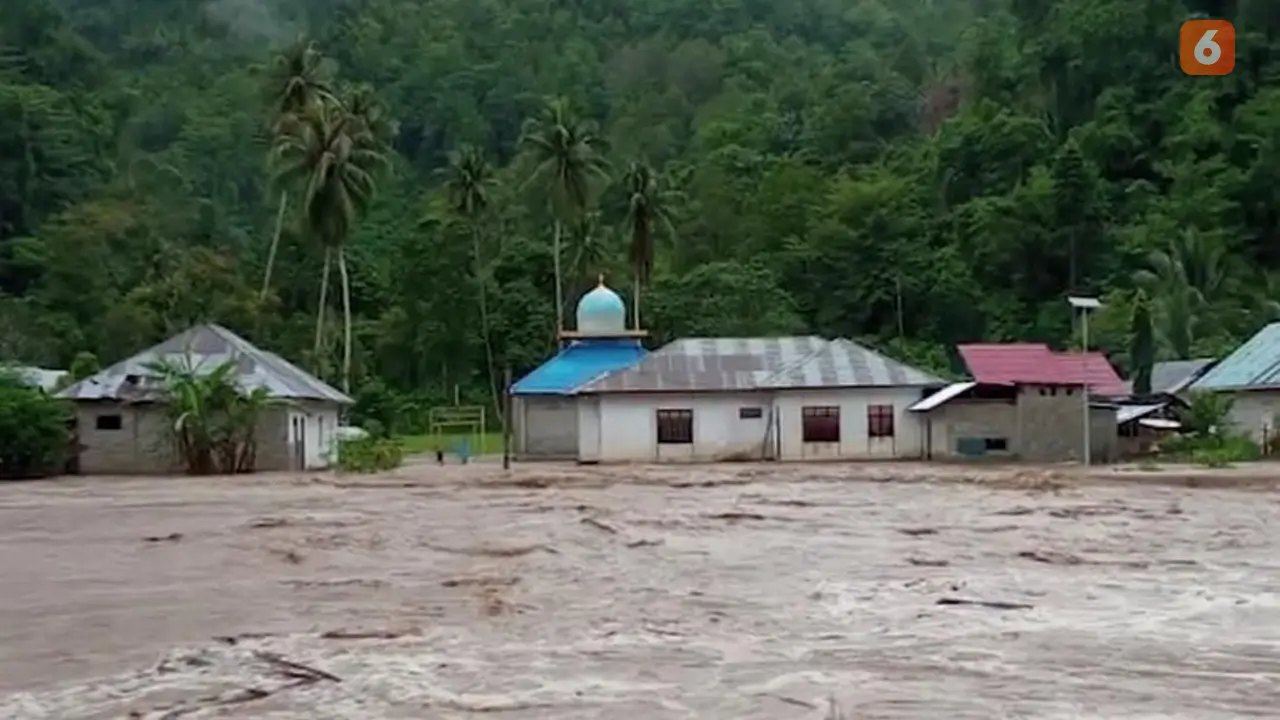 Kondisi banjir bone bolango