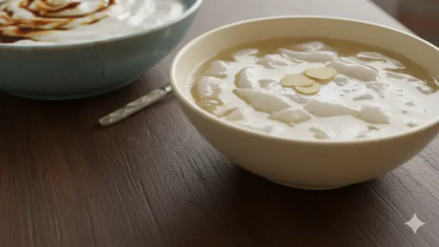 Bubur Sumsum dan Kembang Tahu