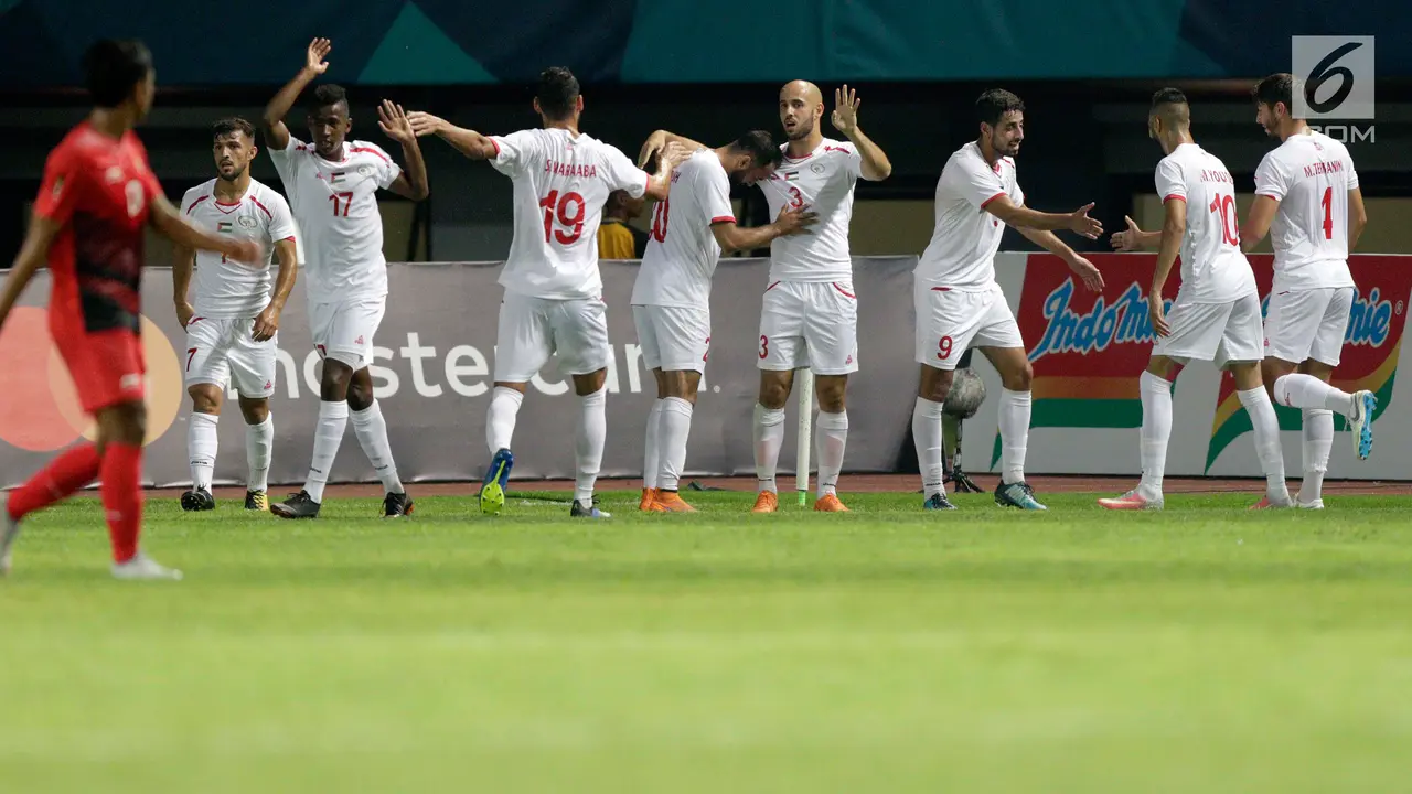Timnas Indonesia Menyerah dari Palestina
