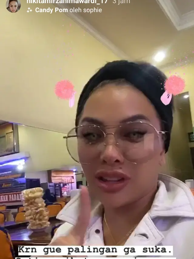 Unggahan Nikita Mirzani. (Foto: Instagram @nikitamirzanimawardi_17)