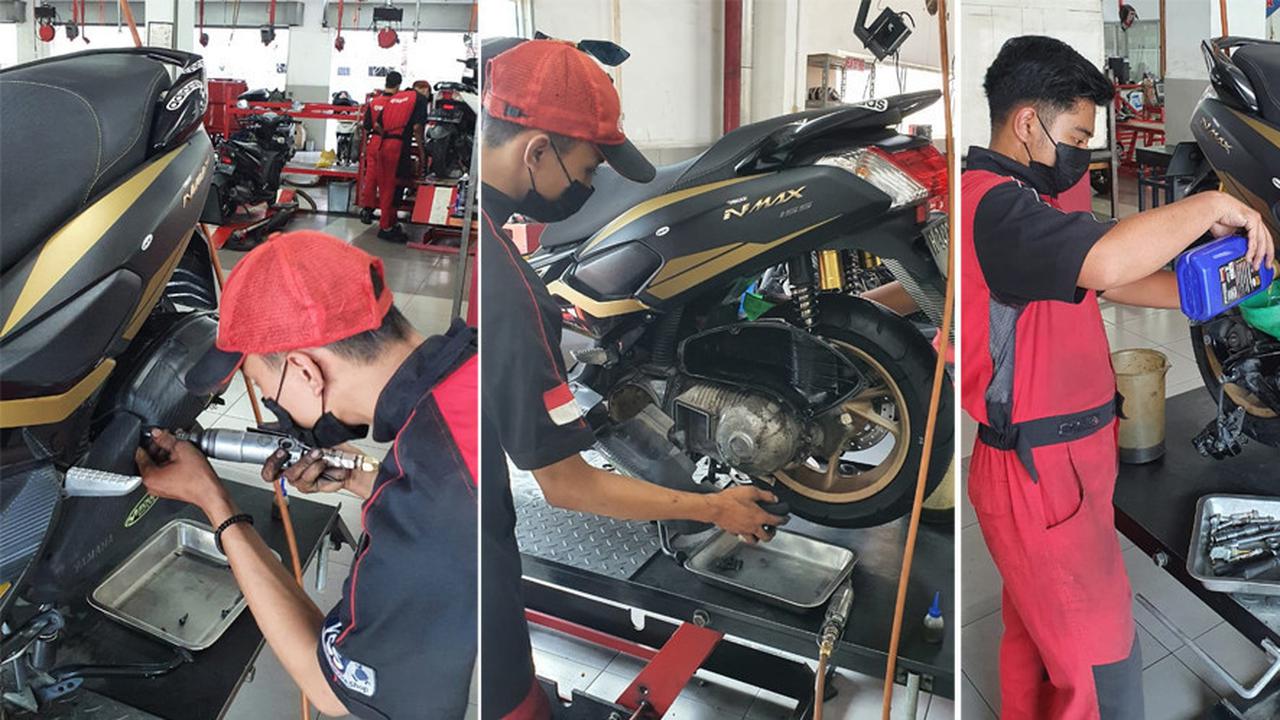 Usaha Servis Motor Kebanjiran Langganan Jelang Lebaran, Ada yang Terpaksa Buka Sampai Sahur