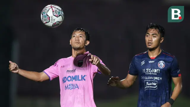 Foto: Gol Moh Edo di Menit Injury Time, Putuskan Rekor Kemenangan Beruntuk Arema FC di BRI Liga 1 2021 / 2022
