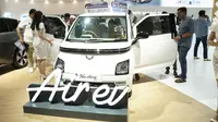 Wuling Air ev menarik perhatian pengunjung IIMS 2025. (ist)