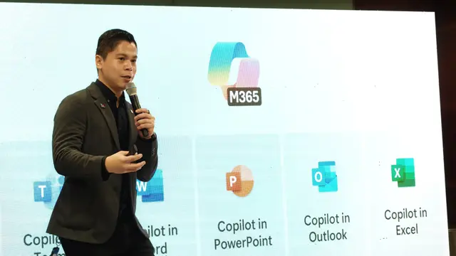 Ricky Haryadi, Go-To-Market Lead AI at Work & AI for Cybersecurity Microsoft ASEAN. Liputan6.com/Agustinus Mario Damar