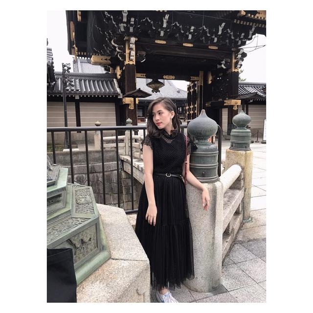 Gaya Zara JKT48 di Kyoto International Film And Art Festival (sumber: instagram/@jkt48.zara)