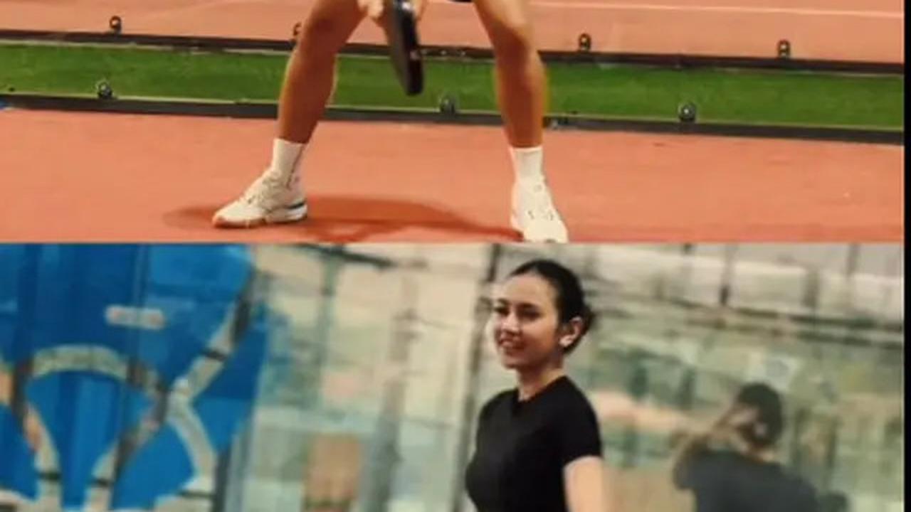 Gaya Mama Sporty Mahalini Raharja Main Padel Bareng Suami, Pamer Body Ramping dengan Outfit Serba Hitam