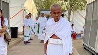 Kakek Idun Rohim Zen (87), jemaah haji yang hilang saat wukuf di Arafah pada 27 Juni 2023 lalu masih belum ditemukan. Tim pencari dari PPIH Arab Saudi terus melakukan pencarian di sejumlah RS dan ruang jenazah di Makkah hingga Jeddah. (FOTO: ISTIMEWA)