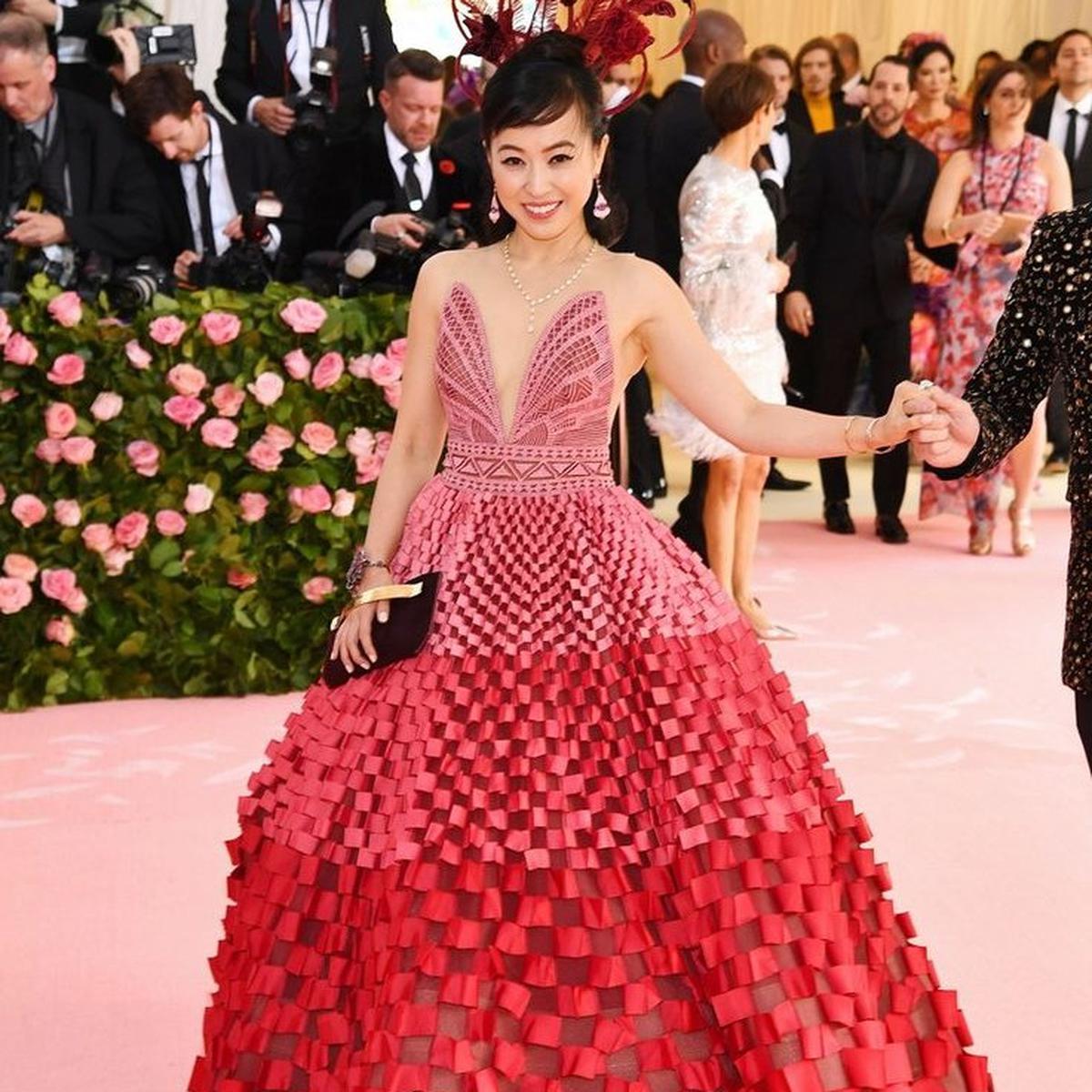 Potret Coral Chung di Met Gala 2019 (©Pinterest)