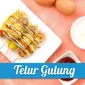 Rindu dengan jajanan masa kecil dulu? Yuk, buat sendiri camilan praktis dan nikmat, Telur Gulung. (Foto: Kokiku Tv)