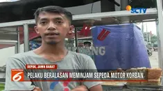 Seorang pedagang gorengan di Depok kehilangan sepeda motornya, setelah menjadi korban hipnotis yang dilakukan seorang pria dengan modus meminjam kendaraannya tersebut.