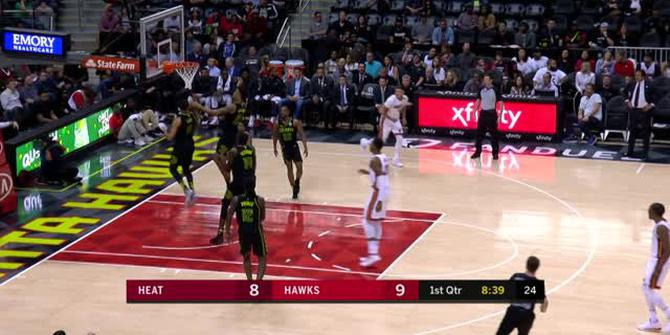 VIDEO : Cuplikan Pertandingan NBA, Heat 115 vs Hawks 86