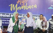 Rustini Muhaimin Kampanyekan Gerakan Membaca 'Jendela Dunia Kita' di Maluku Tengah