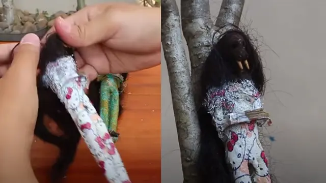Viral, Video Jenglot Modif Hello Kitty