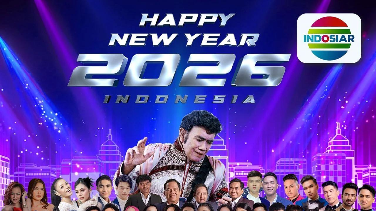 Program Spesial Tahun Baru 2026 INDOSIAR: Konser Musik "Happy New Year 2026 Indonesia" Hingga Mega Film Asia